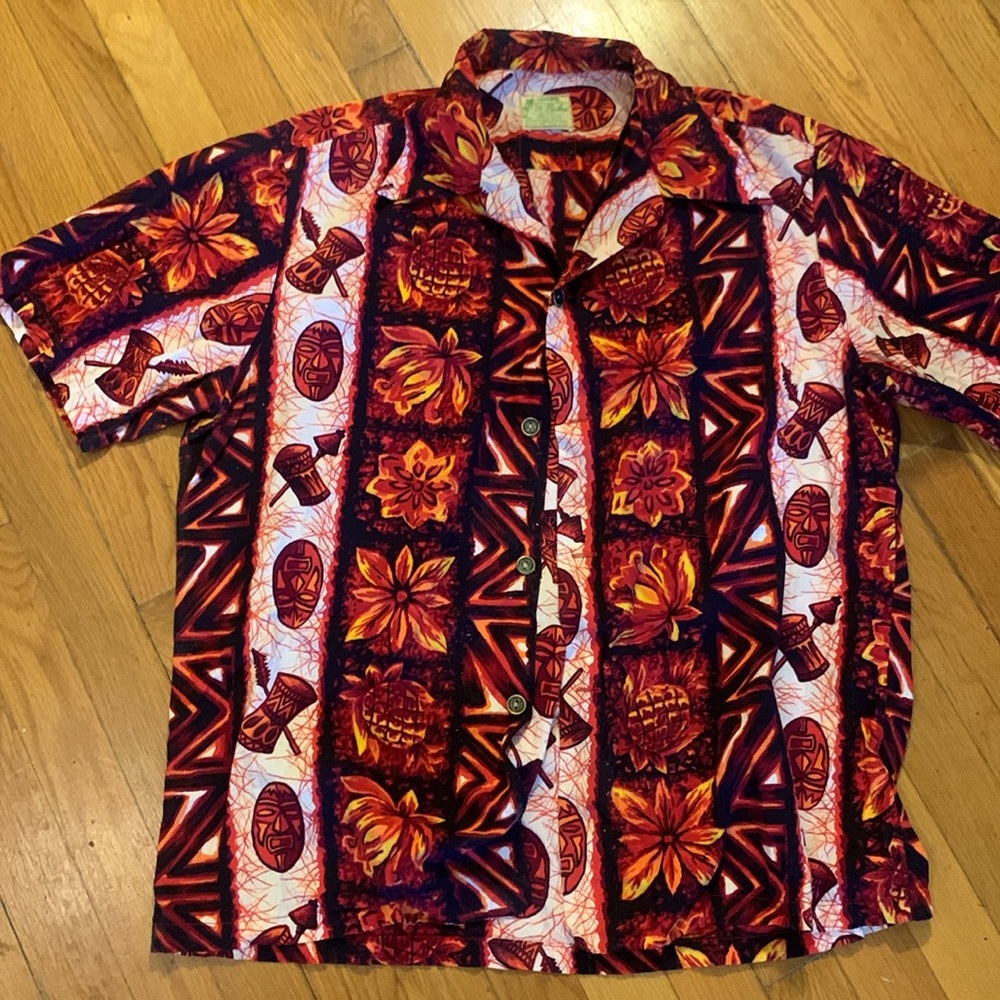 UI-MAIKAI AUTHENTIC TRUE VINTAGE HAWAIIAN SHIRT - Picture 4 of 13